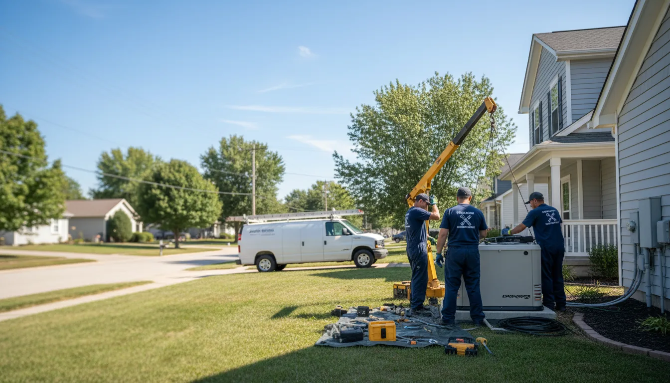 Generator Installation in West Salem, IL near me